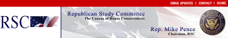 Republican Study Committee  The Caucus of House Conservatives