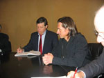 Congressman Cole with Carlos Valenzuela, leader of the UN Assistance Effort to the Election Commission