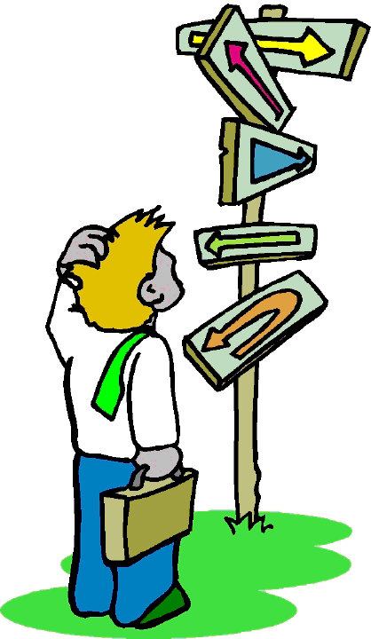 cartoon of child looking for direction to next page of kid stuff, link to next page of kid stuff