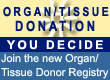Organ/Tissue Donation You Decide www.LifeGoeson.com
