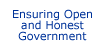 Ensuring Open and Honest Government