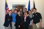 Paul Ryan visits with UW-Parkside's student delegation to the United States Student Association conference, who discussed funding levels for several federal student aid programs. 