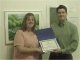 Paul Ryan and Kristi Koehn of Burlington, WI, the 2003 1st District Artistic Discovery Competition winner.