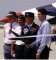 Paul Ryan participates in the ribbon-cutting ceremony at Rock County Airport for the recently completed runway extension.