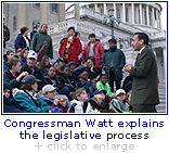 Congressman Watt Explains the Legislative Process