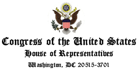 Congress of the United States - House of Representatives - Washington, DC 20515-3701