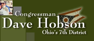 Congressman Dave Hobson  Nameplate