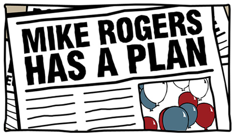 Mike Roger's Has a plan