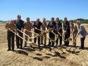 Hoyer breaks ground for the new VXX Presidential Helicopter Program Support Facility at Patuxent River Naval Air Station