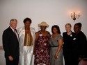 Rep. Hoyer with Clerk of the House Lorraine Miller and other honored guests.