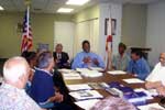 Rep. Meek with the Veterans Advisory Committee