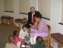 Hoyer Joins Students for a Reading Session