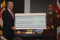 Hoyer Presents Prince George's County Sheriff Michael Jackson with $200,000 for the Domestic Violence Unit.