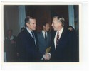 Rep. Hoyer with President George H. W. Bush
