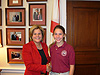 thumbnail image, Congresswoman Ileana Ros-Lehtinen met in her Washington, DC office with Montana Rose Busche, a 6th grader at Horace O'Bryant Middle School in Key West. Ileana and Montana spoke about the role of government in national affairs and of the importance of being a positive influence in ones' community, no matter the age. Montana came to Washington as part of the "Part of People to People" program at her school and was nominated for this trip by her 5th grade teacher Ms. Dawn Aubrly