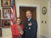 Congresswoman Ileana Ros-Lehtinen met in Washington, DC with Colonel Binger from Homestead Air Force Base (HARB).