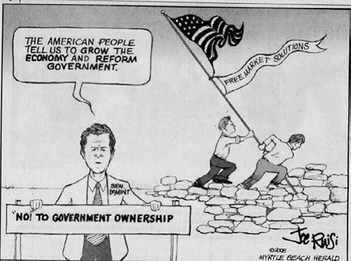 DeMint: 'No' to Government Ownership