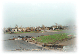 tornado disaster in Greensburg, Kansas