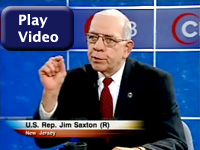 Video message from Congressman Jim Saxton