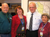 March 12, 2008: Rep. Berman meets with staff from the Northeast Valley Health Corporation in Washington, DC.  Pictured from left to right are: Jack Fulkerson, Board Member; Kim Wyard, CEO; and Barbara Milteer, Board Member.