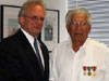 Rep. Berman Awards Overdue Medals to World War II veteran, Rocky Magdaleno.