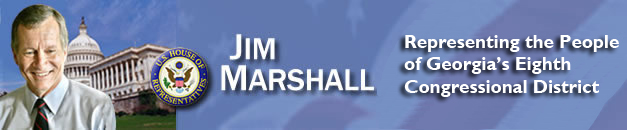 Jim Marshall, Representing the People of Georgia's Third District
