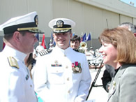 Change of Command at Naval Base Coronado