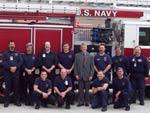 Rep. Platts and Navy Mid Atlantic Region Fire and Emergency Services Personnel 