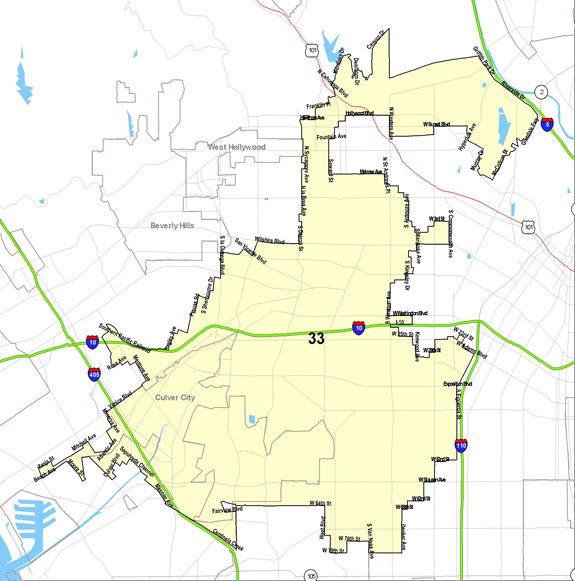 33rd District Map