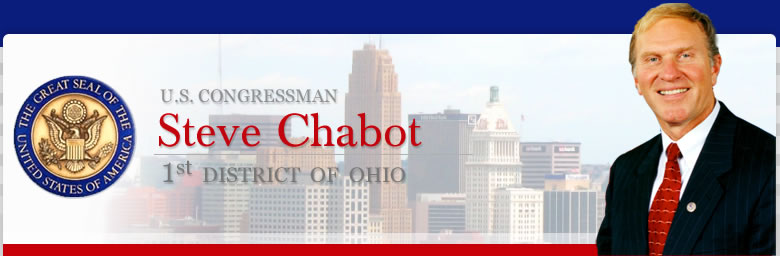 U.S. Congressman Steve Chabot 1st District of Ohio