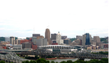 downtown Cincinnati skyline