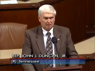 watch video of Congressman Duncan