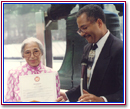 Congressman Fattah and Rosa Parks