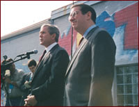 Bob Goodlatte with President George W Bush