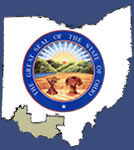 State outline and state seal image