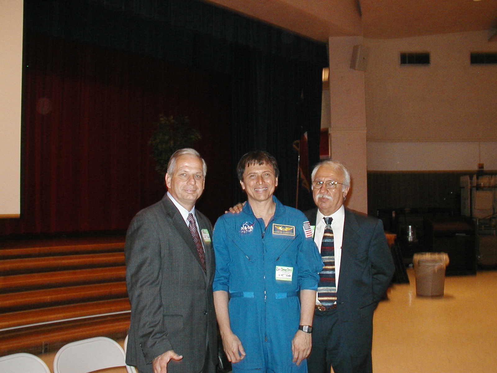 Astronaut Franklin Chang Diaz, Rep. Green & Businessman Israel Galvan