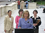 Mary and Other Pro-Life Congresswomen Speak at a Press Conference