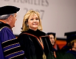Mary at the OSU commencement ceremony