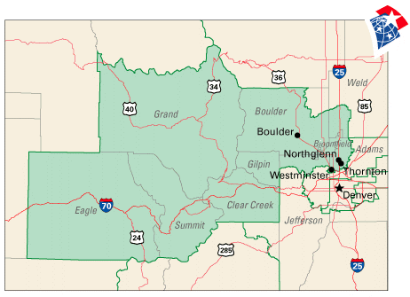 image of the second district of Colorado