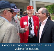 Rep. Boustany speaks with Veterans