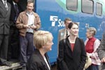 Senator Murray Announces Sounder Commuter Rail Service Between Everett and Seattle.