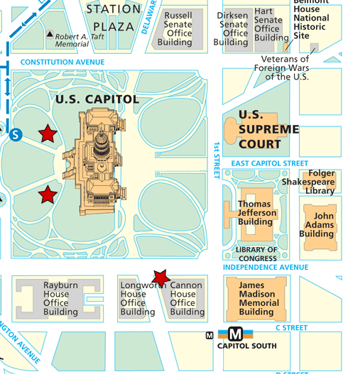 map of Capitol Campus