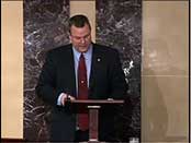 Tester Takes Huntley Project Story to Senate Floor
