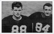 Senator Kennedy in football uniform