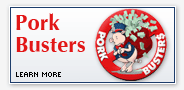 Pork Busters button