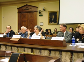 Witnesses testify before the Subcommittee on the EPA library system