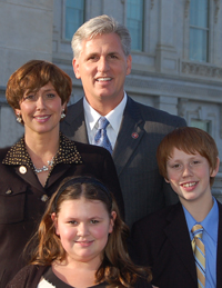 Congressman Kevin McCarthy and Family