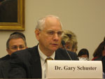 Dr. Schuster testifies before the full Committee
