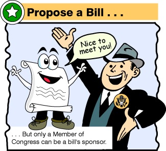 Propose a Bill cartoon