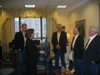 
April 3, 2008  Lincoln visits with Arkansas cattlemen in her Washington office.
 